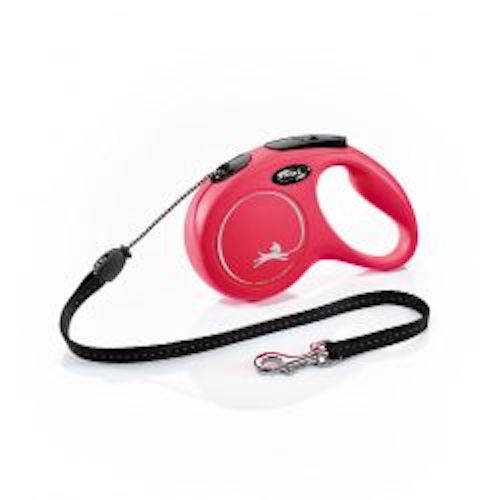 (image for) flexi New Classic M Cord 5 m, red, med
